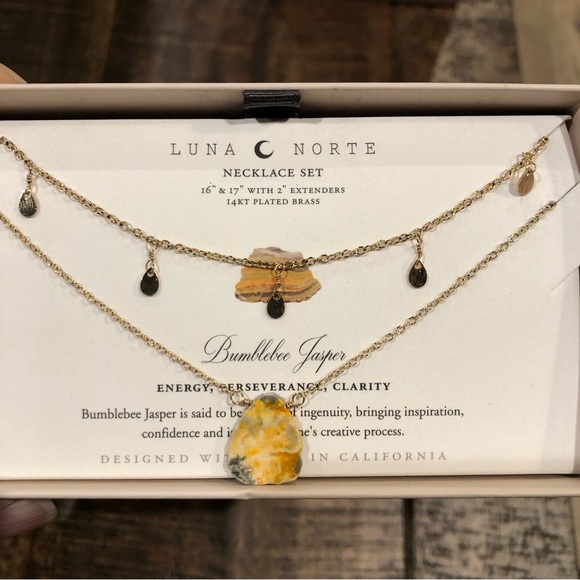 Luna Norte Jasper necklace - Picture 2 of 3